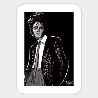 The King of Pop(without Aura/Glow) Sticker